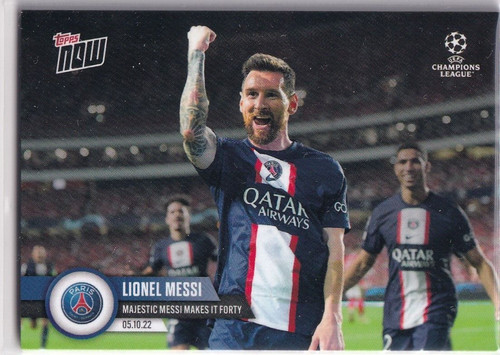 Carta topps now 2022 - 2022, champions